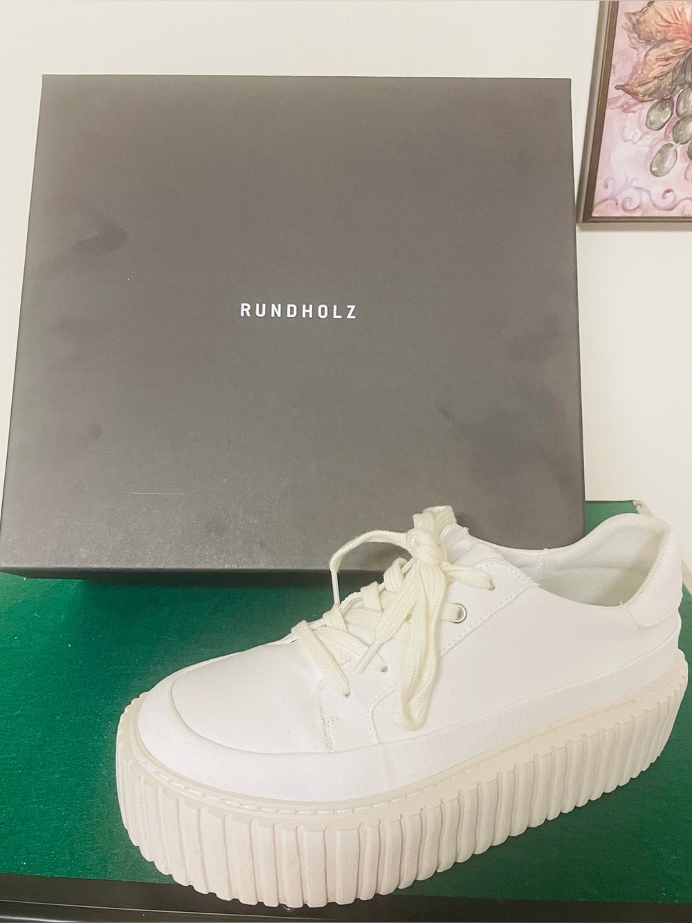 NEW RUNDHOLZ  MAINLINE  Platform Sneaker, U.S. size 9 Women’s